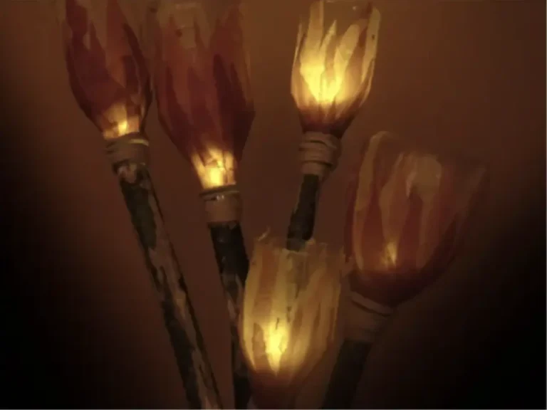 Fackeln aus Petflaschen